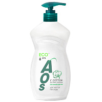Средство для посуды AOS 450мл Эко Хлопок дозатор(Казань)1548-3(3003)
