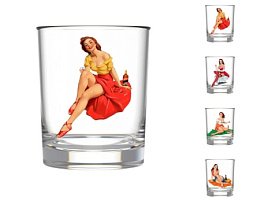 Набор стаканов 4шт 150/4-Д Pin-up girls