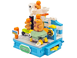 Конструктор Брик 399496 Истории из жизни капибар 244дет