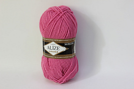 Пряжа Alize Розовый (5) 240м 140гр 51%акрил 49%шерсть Турция