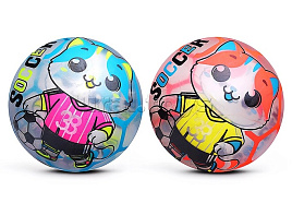 Мяч пластизоль 00-8114 Забавный енотик 22см