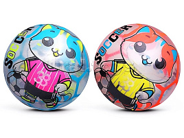 Мяч пластизоль 00-8114 Забавный енотик 22см