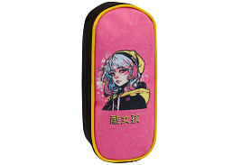 Пенал мягкий ArtSpace Sch_57580 "Kawaii girl", 210*80*45, полиэстер