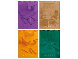 Блокнот 60л. BG Б5гр60 06541 А5 на гребне "Моноколор. Офис"