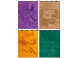 Блокнот 60л. BG Б5гр60 06541 А5 на гребне "Моноколор. Офис"