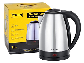 Электрочайник ROXEN RX-515 металл 1.5л