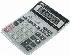 Калькулятор Staff настольный мет. STF-1712 12 разрядов дв.питание 200*152 мм