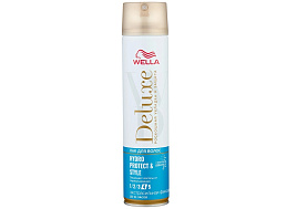 Лак для волос Wella Deluxe 250мл №4 Hydro Protect Style э.с.ф.