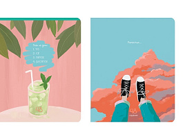 Тетрадь 48л.  Т5ск48_вл 10555 "Лучшая в чате", выб. лак