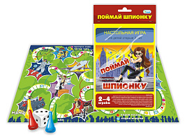 Настольная игра ходилка 10551 Поймай шпионку