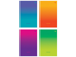 Блокнот 64л. BG ББ6т64_лг 09875 "Bright monocolor", А6, глянцевая ламинация