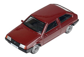Машина металлическая 2108-11-CRY LADA lada 2108 длина 10,5 см, инерц, вишневый, кор.