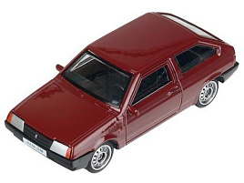 Машина металлическая 2108-11-CRY LADA lada 2108 длина 10,5 см, инерц, вишневый, кор.