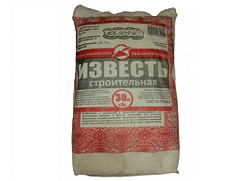 Известь пушонка 30кг