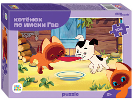 Пазл 104эл. Союзмультфильм Котенок Гав 82027