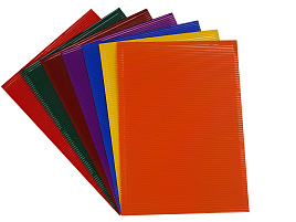 Цветной картон А4 гофрированный 7л. 7цв. Мульти-Пульти КГ7А4_38719 "Енот в волшебном мире"