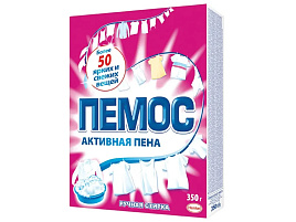 Стиральный порошок Пемос Ручной Активн.пена 350г.М