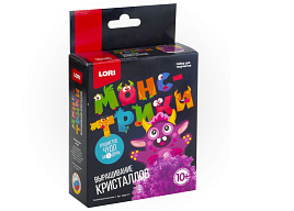 Выращивание кристаллов Крф-017 Монстрики. Фиолетовый монстрик