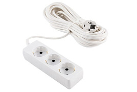 Удлинитель 10м*3р Engy Гранд белый 220771/186696