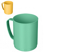 Кружка пластик 400мл 32802/0735