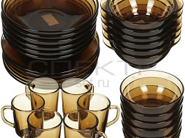 Сервиз столовый 30пр 62076 Дымка