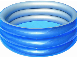 Надувной бассейн 51043 Металлик 201х53см
