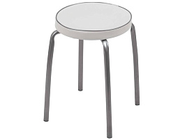 Табурет Фабрика 2 ТФ02/СС/1663 светло-серый + скидка