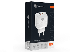 Зарядное устройство BY 916-323 QC3.0+TYPE-C PD белый