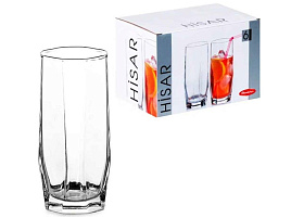 Набор стаканов 6шт 42859/0540 Hisar выс. 275мл