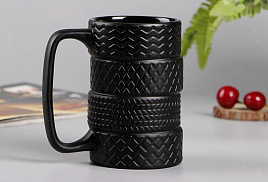 Кружка 380мл 806-354 Шины в/уп