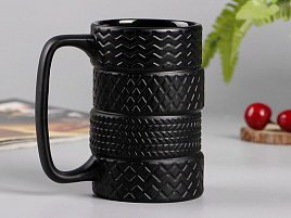 Кружка 380мл 806-354 Шины в/уп