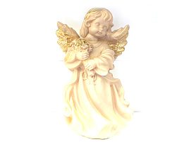 Статуэтка ИА-101В Ангел в платье большой сл.кость 37*22*20см