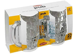 Набор кружек для пива 55289/0281 Pub 500мл 2шт