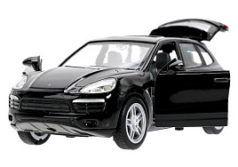 Машина металлическая SB-68324 PORSCHE cayenne, 15 см, двери, багажник, свет, звук