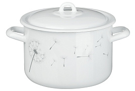 Кастрюля эмаль 4,3л 894-581 Одуванчик С-16141/4Э