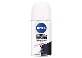 Дезодорант Nivea 50мл рол Нев.защ.д/черн.и белого clear М роз.жен.(Nivea)82240/5264