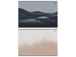 Альбом для рисования 40л. BG АР4ск40 62615 "Прикосновение тумана"