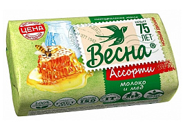 Мыло Весна 90г Молоко и мед (Самара)6092