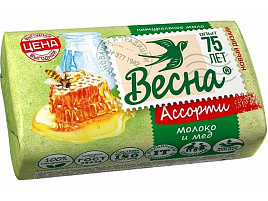 Мыло Весна 90г Молоко и мед (Самара)6092