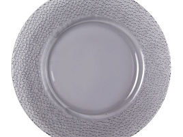 Тарелка обеденная 24см 10300 Mosaic Grey