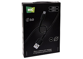 Кабель MORE CHOICE (3157) K63a USB 3.0A  для Type-C 1м