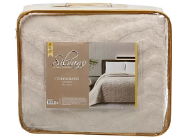 Плед-покрывало 240*260 Silvano молочное 508417/9958