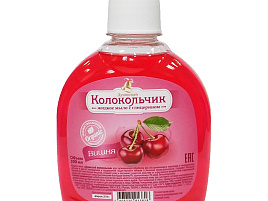 Мыло жидкое Душистый Колокольчик 300мл.Вишня 3818