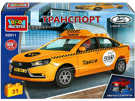 Конструктор Брик 55011-KK LADA vesta ТАКСИ 31дет