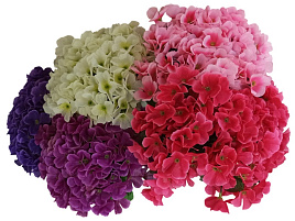 Цветок букет Фиалка №71 35см