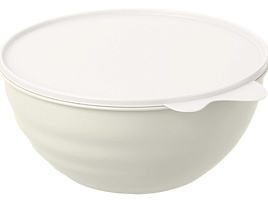 Миска пластик 3,7л 431296730/7954 WAVE с крышкой светло-серый