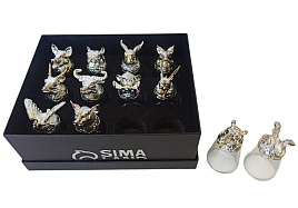 Набор рюмок 9491576/5762 Лучшему мужчине перевертыши 12пр