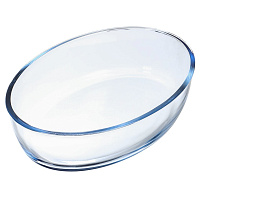 Форма для запекания стекло 1,53л 45084/4641 овал