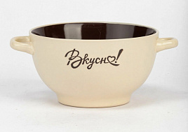 Бульонница керамика 650мл 202309 Вкусно