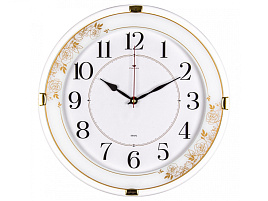 Часы настенные "21 Век" 33,5*33,5 3427-002 Классика белые круглые